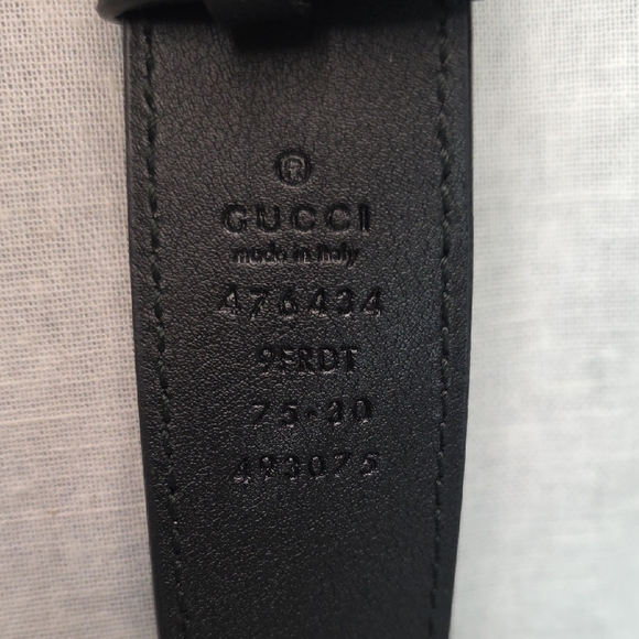 Gucci Quilted Velvet GG Marmont Belt Bag Size 75/30 - Picture 9 of 11